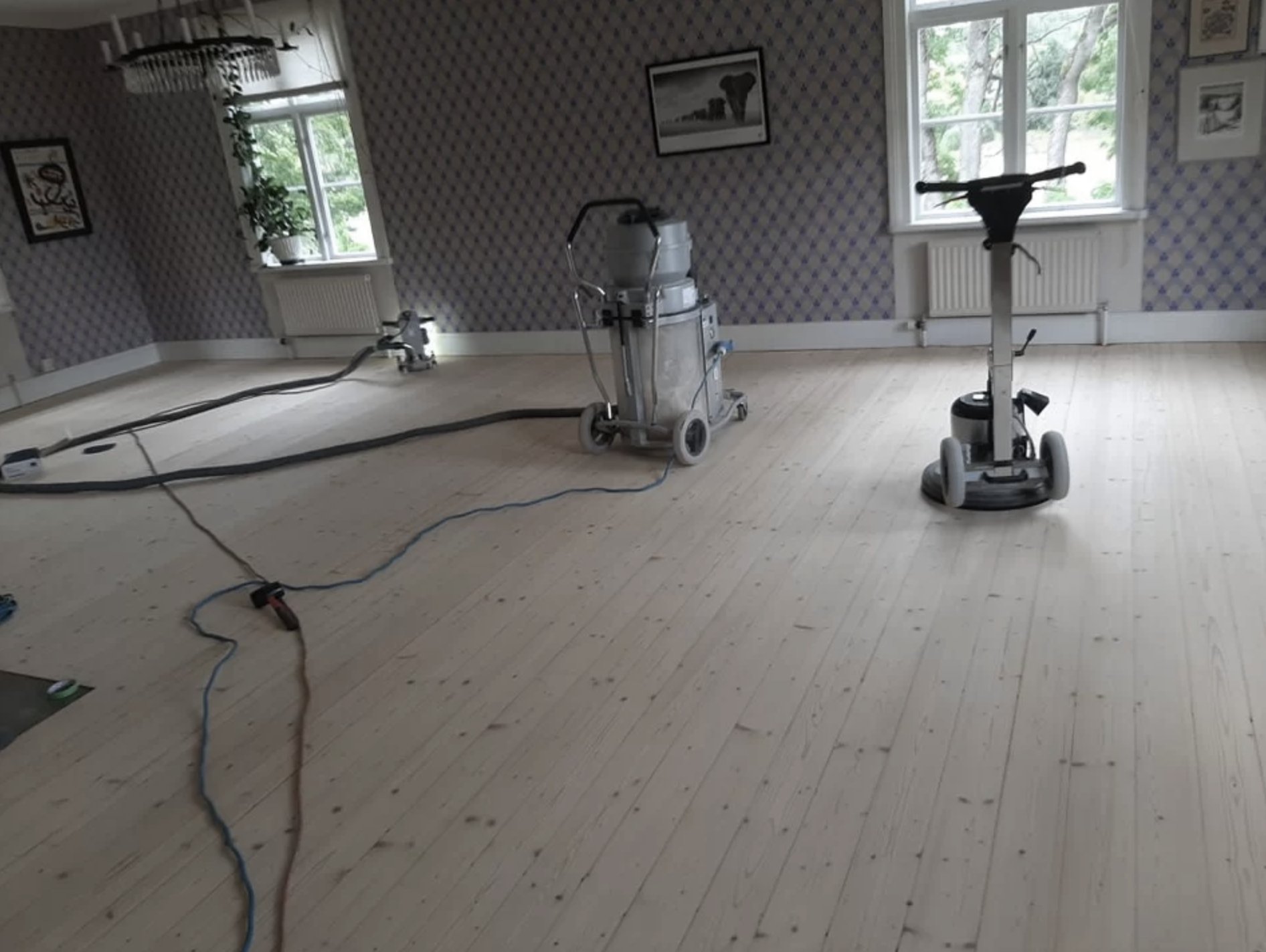 Renovering av golv